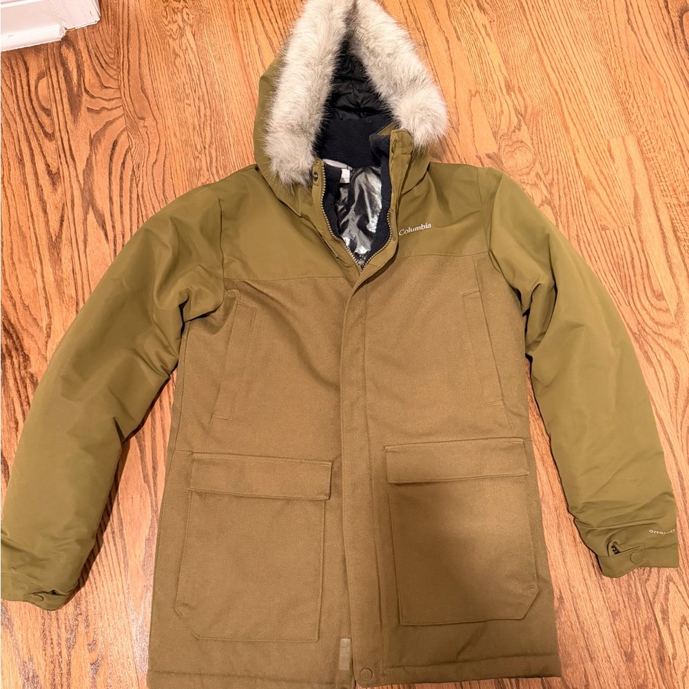 Columbia Boys “Boundary Bay” Down Parka SIZE XL 18/20